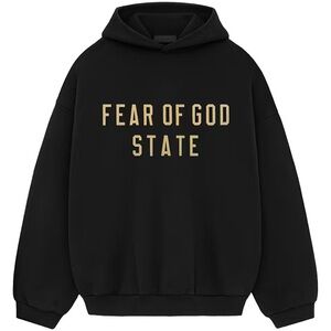 EUC Fear of God state essentials hoodie S